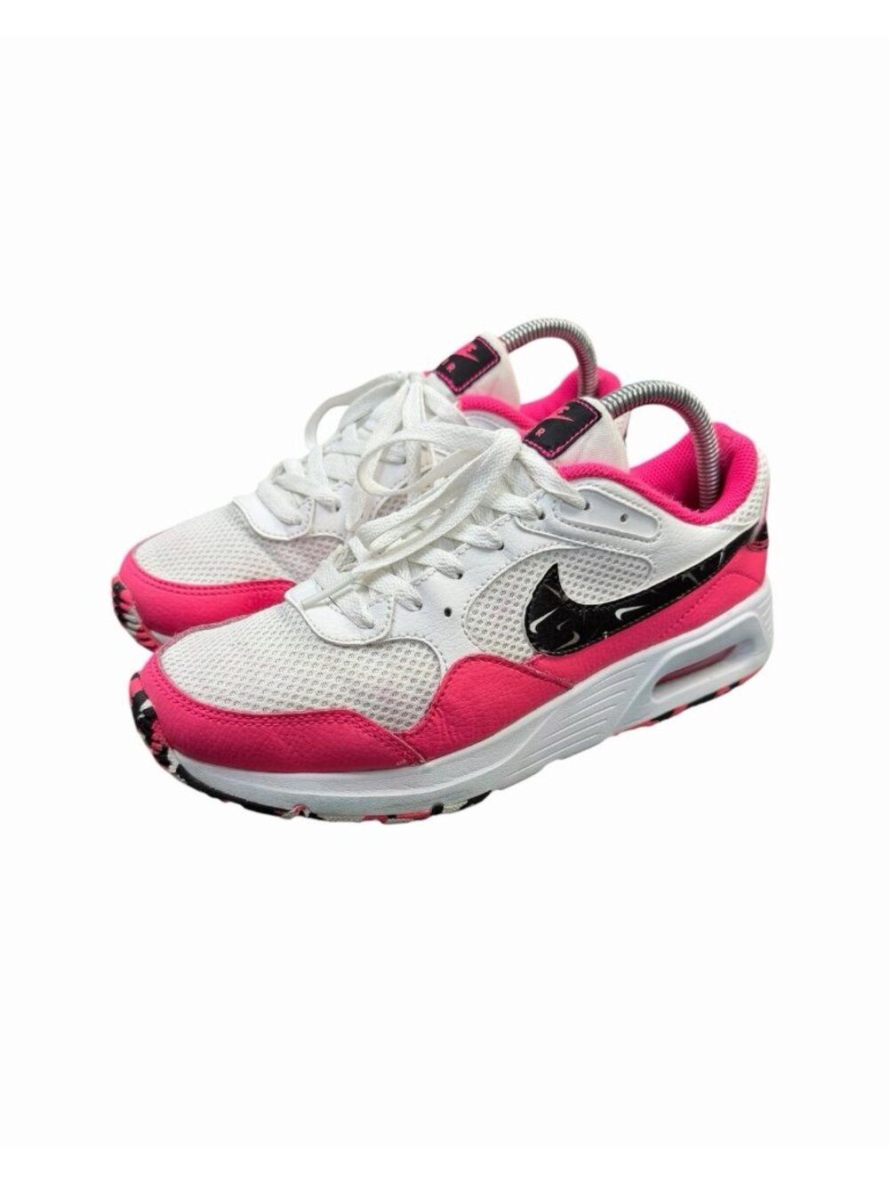 Nike Air Max SC White Pink Black Running Shoes Women’s Size 8 DM8078-100